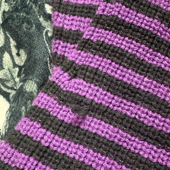 Hot topic striped cardigan🖤💜 - Picture 4 of 4